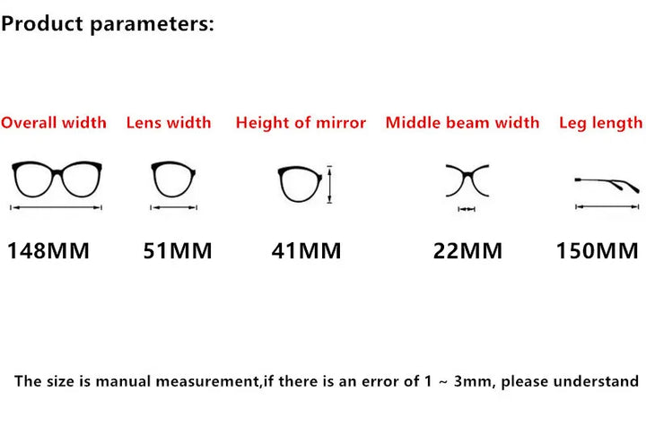 Nobler Unisex Full Rim Flat Top Oval Titanium Eyeglasses 1969 Full Rim Nobler   