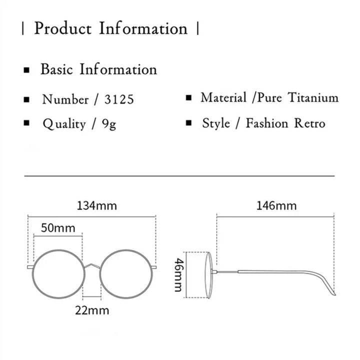 Kocolior Women's Full Rim Flat Top Round Titanium Photochromic Reading Glasses 513125
