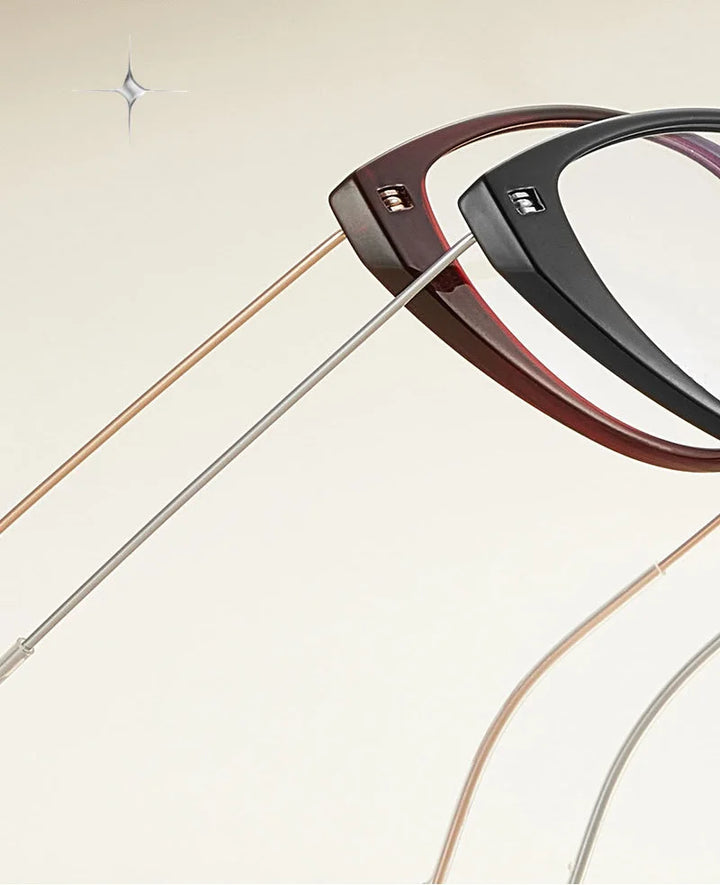Gmei Optical 1002 women's cat eye TR90 prescription eyeglasses — view 11