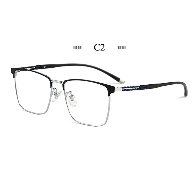 Hotochki Women's Full Rim Square Titanium Eyeglasses 86113