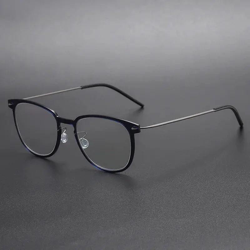 Bobbie Full Rim 654900 Women’s Polygon Acetate Titanium Frames FuzWeb