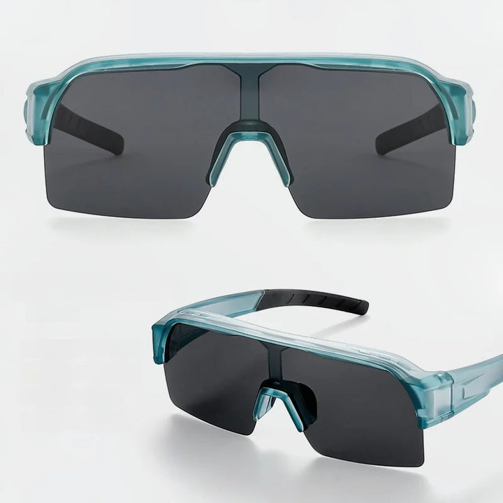 Xbora Unisex Full Rim Google Square Tr 90 Tac Sunglasses 140012