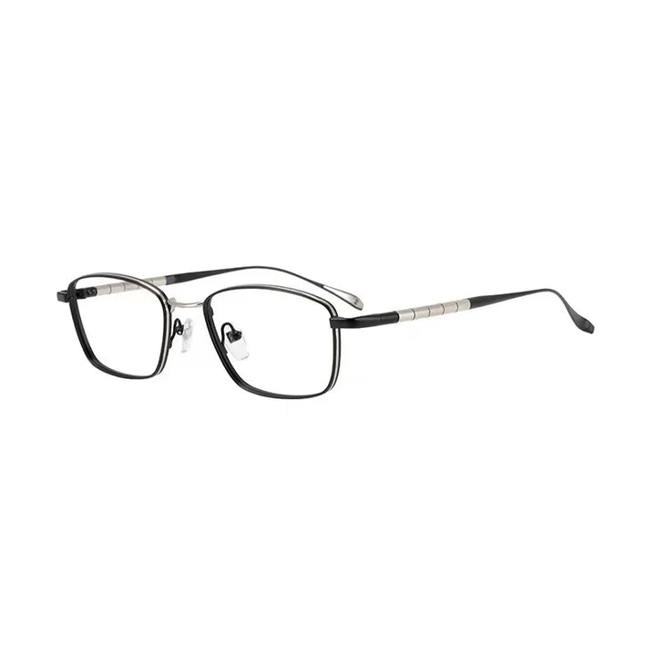 Aimee Men's Full Rim Square Titanium Eyeglasses 27015 Full Rim Aimee   