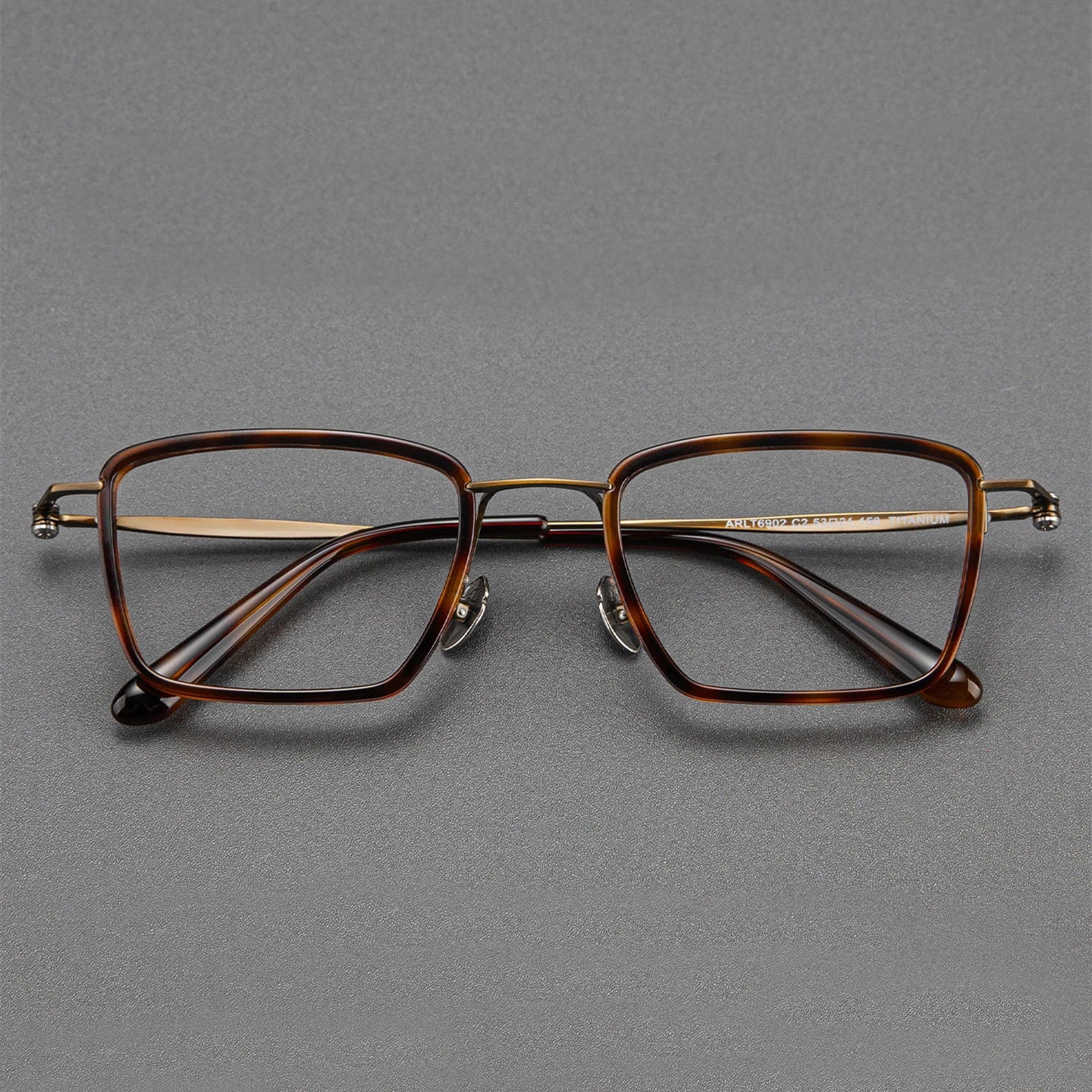 Black Mask Unisex Full Rim Square Acetate Eyeglasses BM-A6902 - view 3