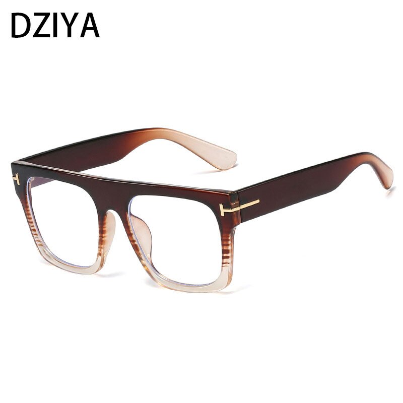Dziya Unisex Full Rim Square Polycarbonate Presbyipic Reading Glasses 60865 Reading Glasses Dziya   