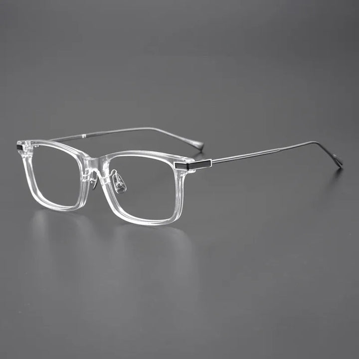 Aimee Unisex Full Rim Square Acetate Titanium Eyeglasses  20130 Full Rim Aimee   