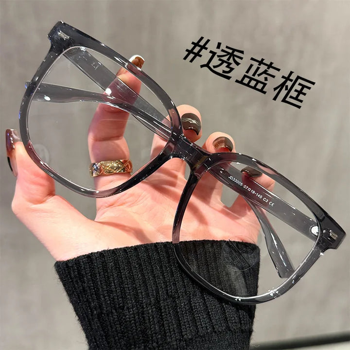 Zirosat Unisex Full Rim Round TR90 Prescription Eyeglasses 33005 - view 7