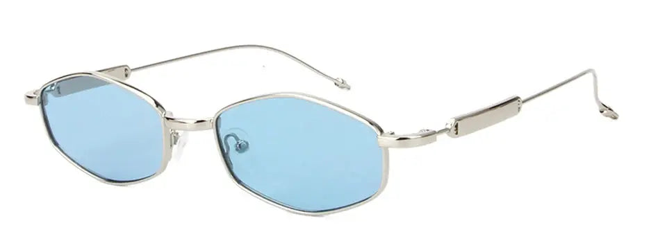 Esnbie 252151 Unisex Full Rim Oval Square Alloy Sunglasses Esnbie