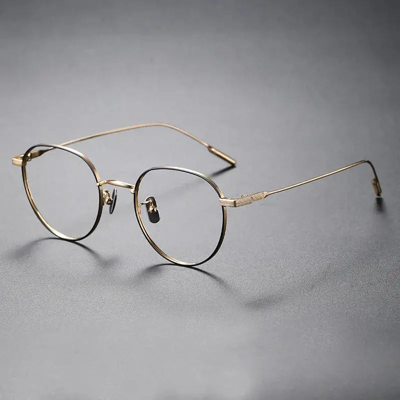 Bobbie Full Rim 808070 Women’s Titanium Polygon Frames FuzWeb