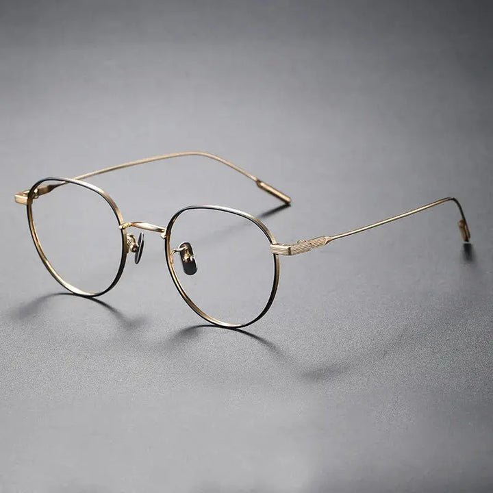 Bobbie Full Rim 808070 Women’s Titanium Polygon Frames FuzWeb