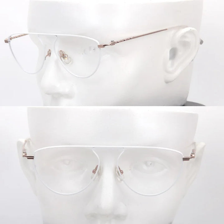 Muzz 88319-1 unisex pure titanium prescription eyeglasses — view 6