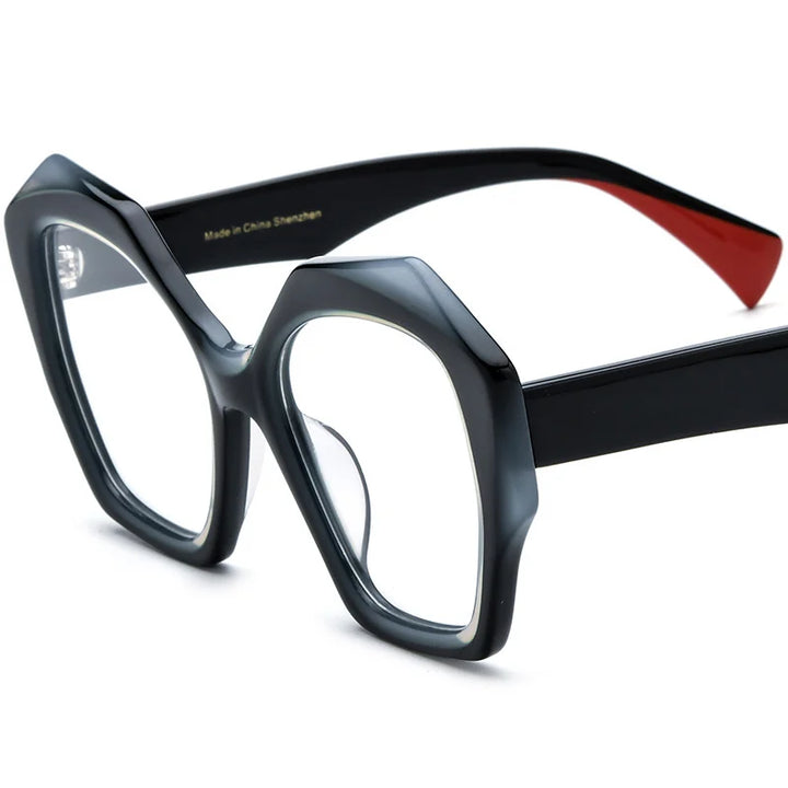 Summer Flower Women's Full Rim Butterfly Acetate Eyeglasses 619359