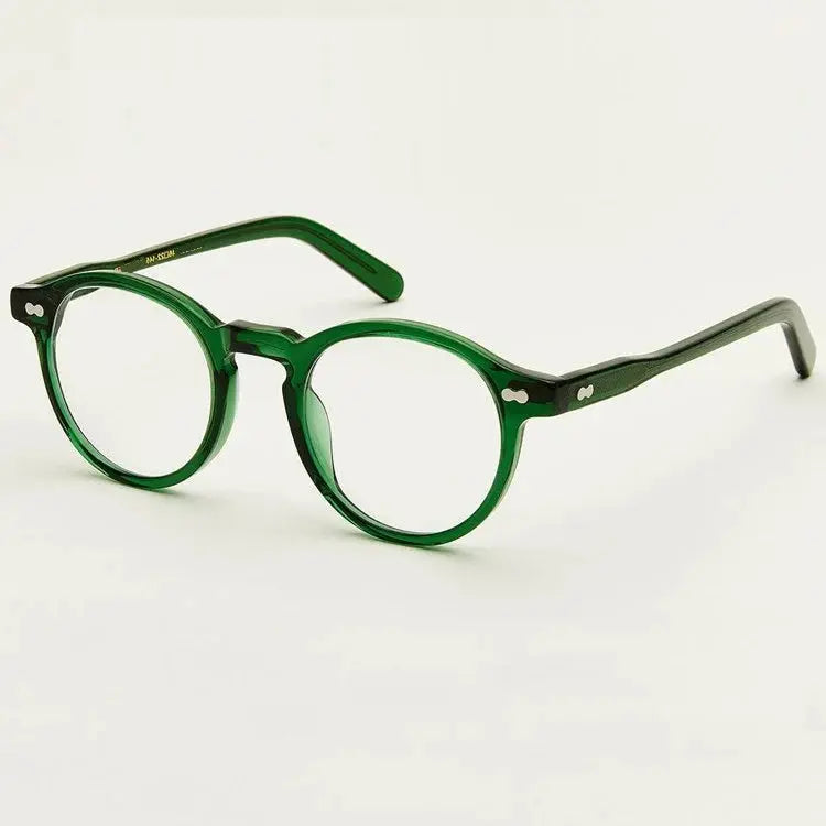 Bobbie Full Rim 120100 Women’s Round Acetate Frames FuzWeb