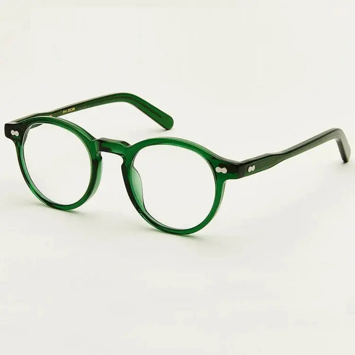 Bobbie Full Rim 120100 Women’s Round Acetate Frames FuzWeb