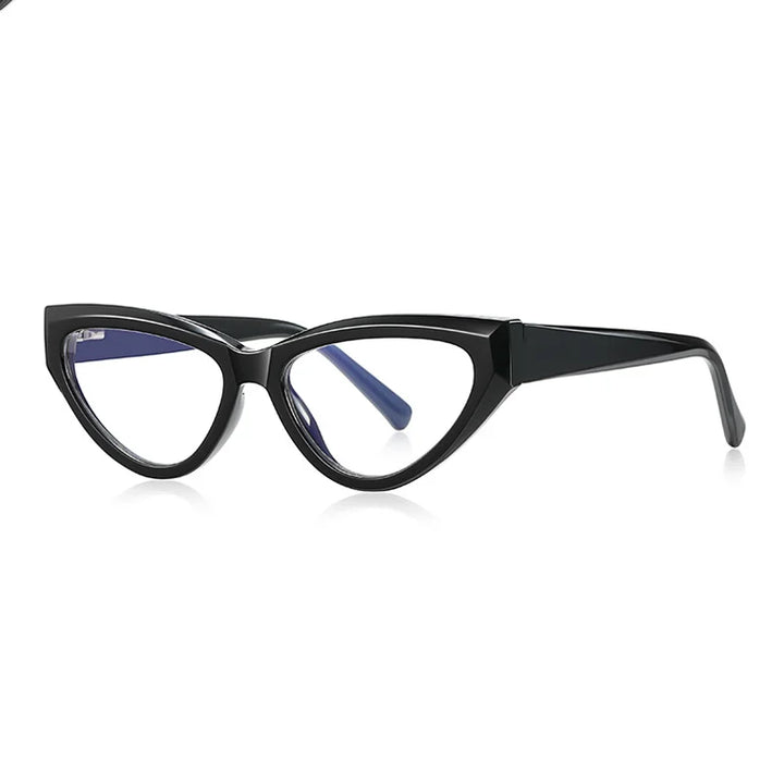 Ralferty Women's Full Rim Oval Cat Eye Tr 90 Titanium Eyeglasses 32153