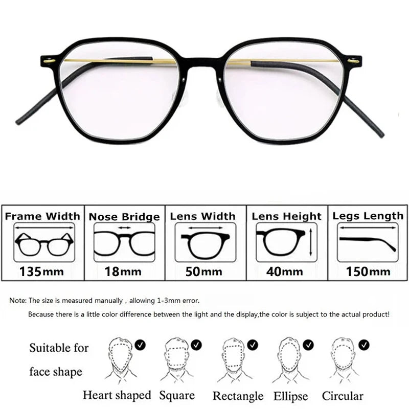 Bobbie Unisex Full Rim Square Acetate Eyeglasses 6627