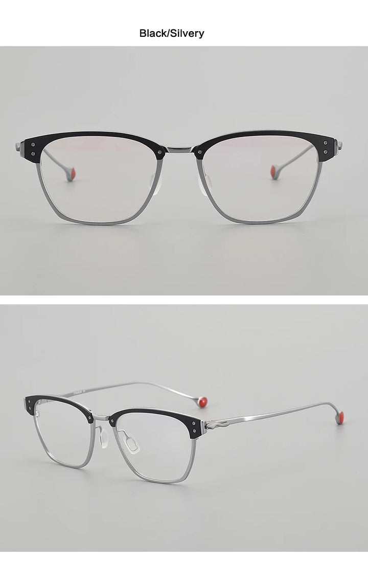 Muzz 402 unisex pure titanium prescription eyeglasses — view 14