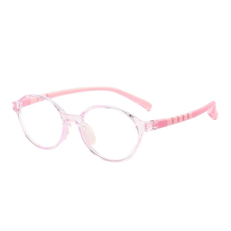 KatKani Unisex Children's Full Rim  Round Tr 90 Eyeglasses D108 Full Rim KatKani Eyeglasses   