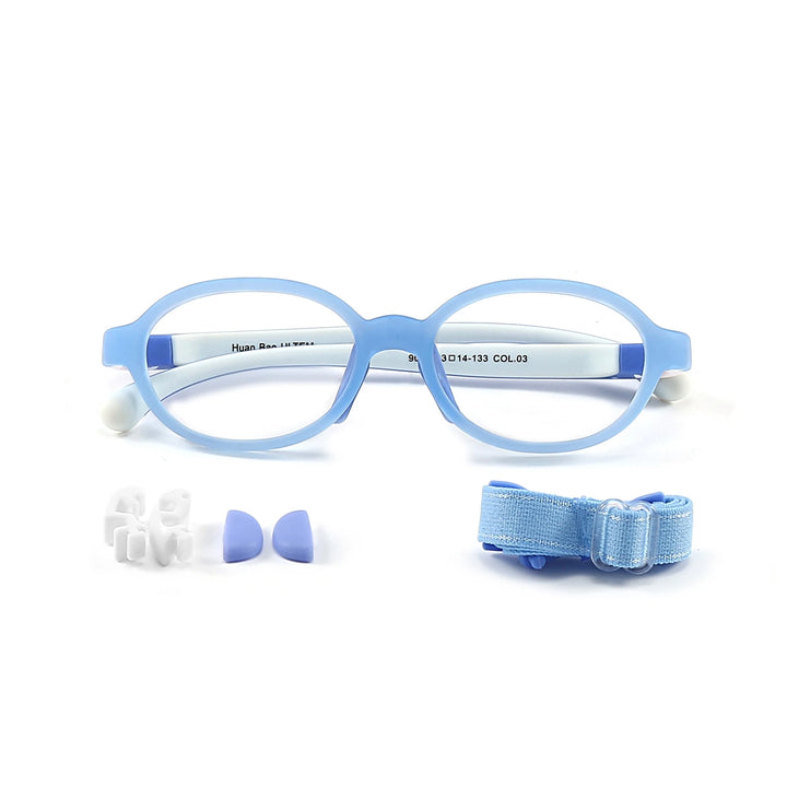 Yimaruili Unisex Full Rim Classic TR-90 Eyeglasses 9001 — view 8 | Yimaruili at FuzWeb