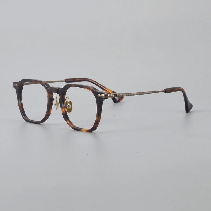 Blackmask Unisex Full Rim Square Titanium Eyeglasses BM-80905