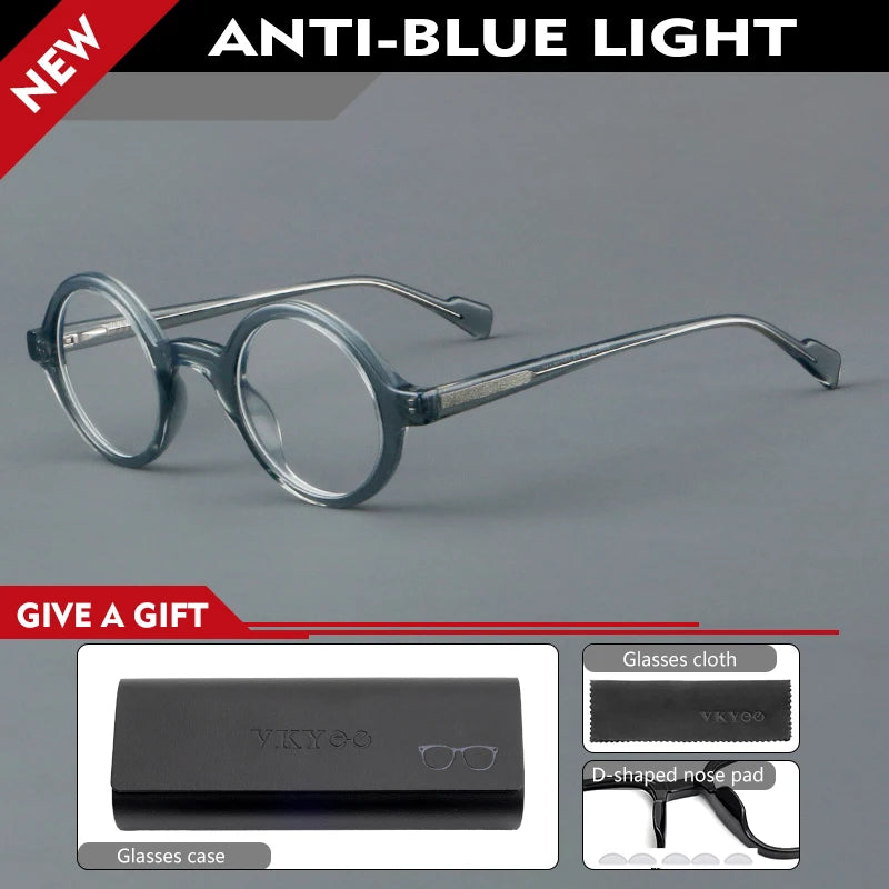 Vicky Women's Full Rim Round Acetate Reading Glasses 30129