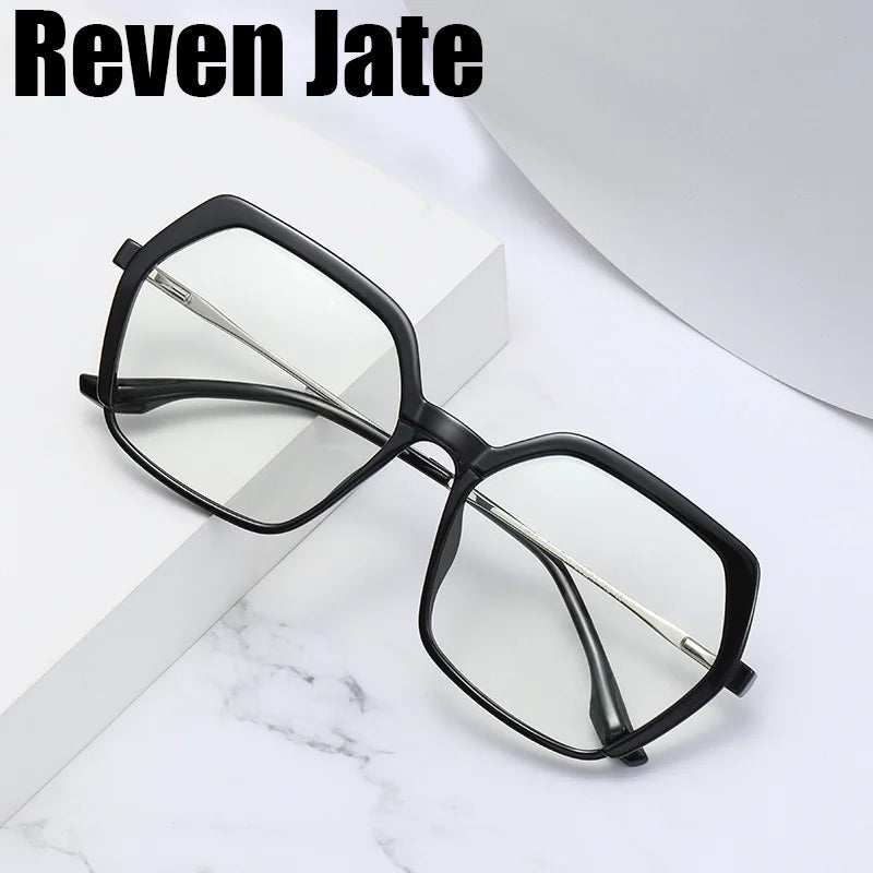 Reven Jate Women's Full Rim TR90 Prescription Eyeglasses 871