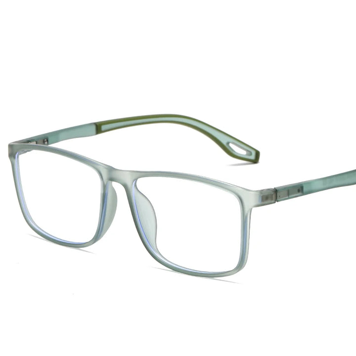 Reven Jate Unisex Full Rim Square Plasttic Eyeglasses 81306 Full Rim Reven Jate C6  