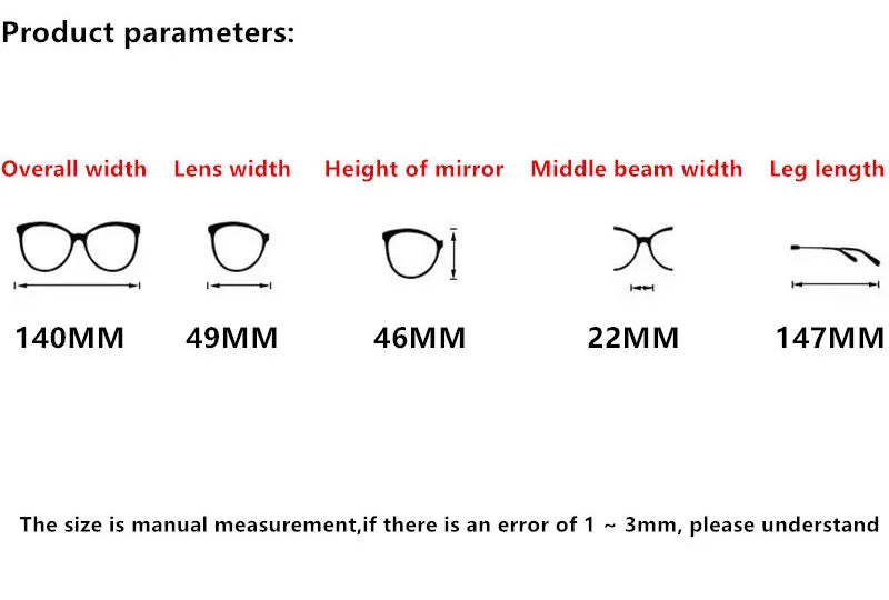 Nobler Unisex Full Rim Oval Cat Eye Acetate Eyeglasses N024 Full Rim Nobler   