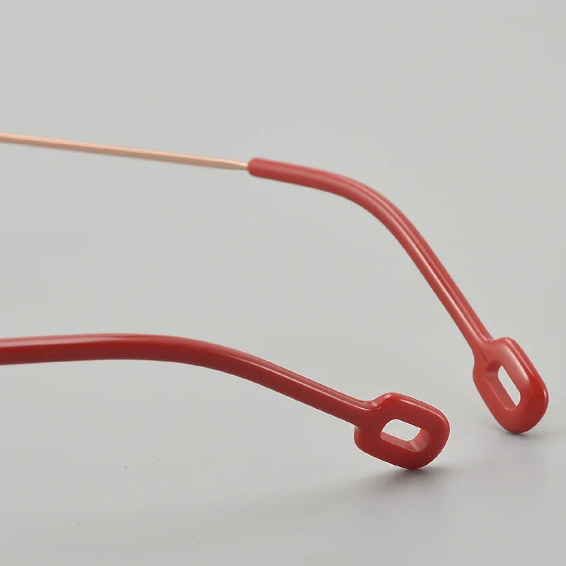 Muzz 001 unisex oval IP titanium prescription eyeglasses — view 12