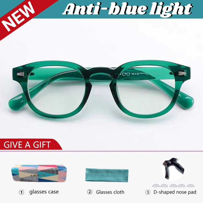 Vicky Women's Full Rim Square Tr 90 Alloy Reading Glasses 10132