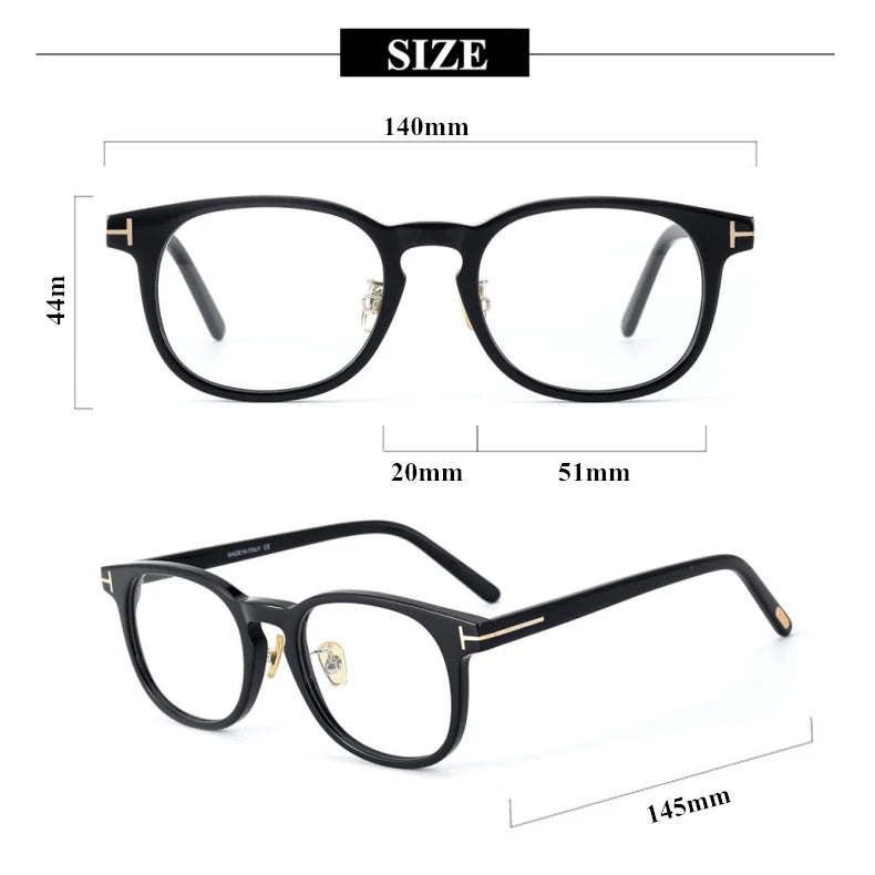 Black Mask Unisex Full Rim Square Acetate Eyeglasses 5725o Full Rim Black Mask   