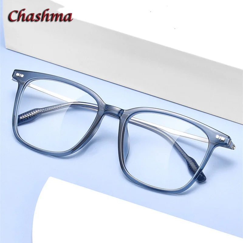 Chashma Ochki Unisex Full Rim Square Tr 90 Eyeglasses 3020 Full Rim Chashma Ochki   