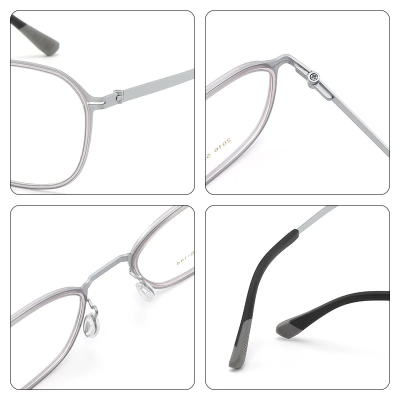 Zirosat Unisex Full Rim TR90 Alloy Prescription Eyeglasses 2016 - view 3