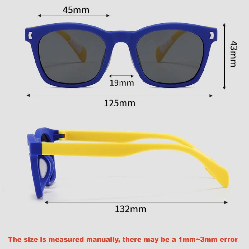 Yimaruili Unisex Full Rim Square TR-90 Eyeglasses KR618 — view 2 | Yimaruili at FuzWeb