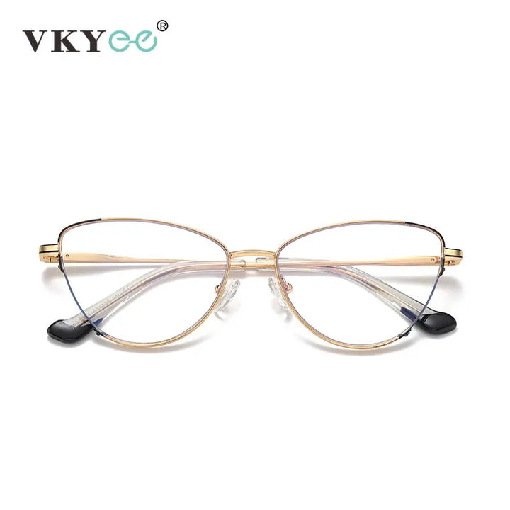 Vicky Women's Full Rim Tr 90 Titanium Cat Eye Square Reading Glasses 3030 Reading Glasses Vicky   
