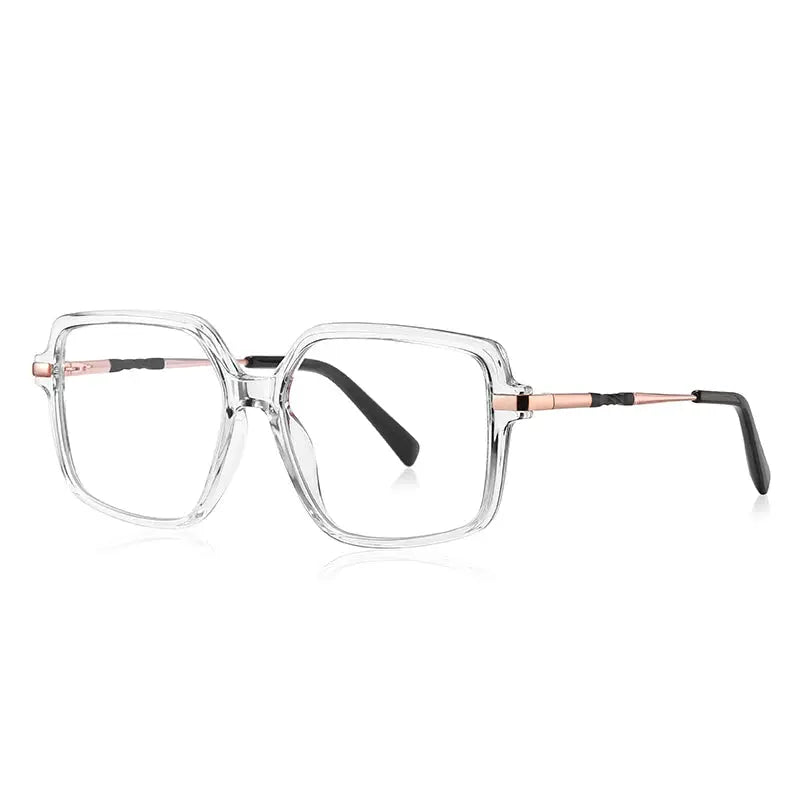 Vicky Women's Full Rim Cat Eye Tr 90 Alloy Reading Glasses 2214.