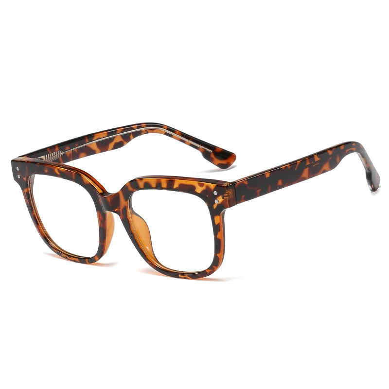 Handoer Women's Full Rim Square Tr 90 Alloy Eyeglasses 792330