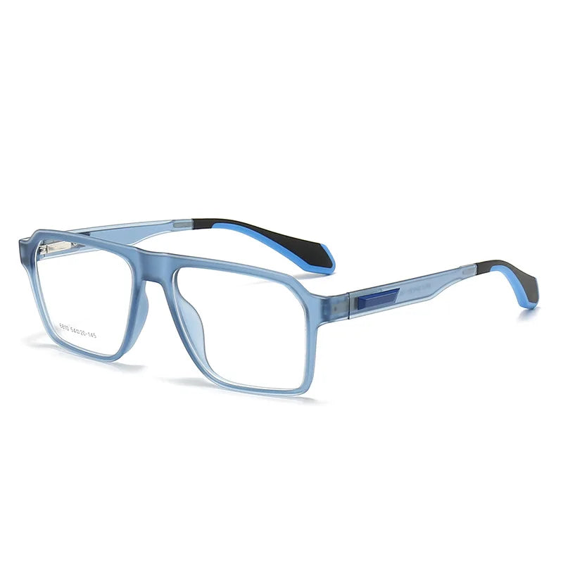 Muzz 68100 unisex rectangle TR-90 prescription eyeglasses — view 3