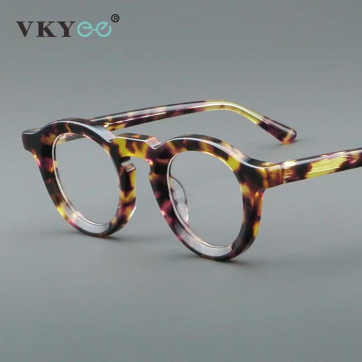 Vicky Women's Full Rim Round Acetate Reading Glasses 623107