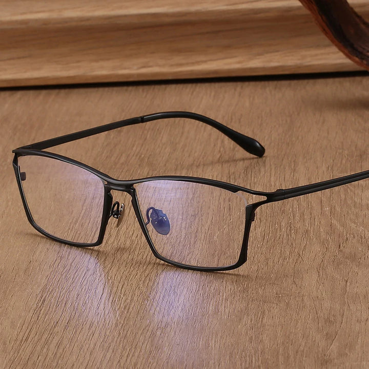 Blackmask Unisex Full Rim Square Titanium Eyeglasses BM-A6885