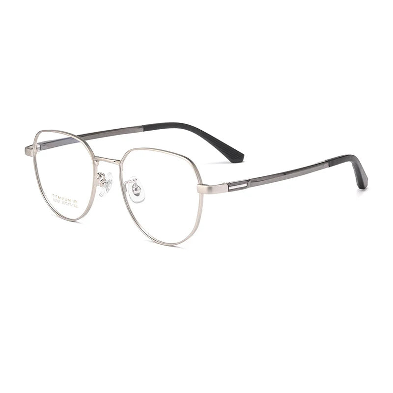 Hotochki N80007N unisex titanium prescription eyeglasses — view 3