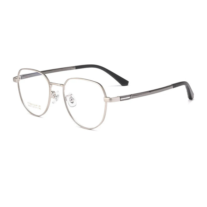 Hotochki N80007N unisex titanium prescription eyeglasses — view 3