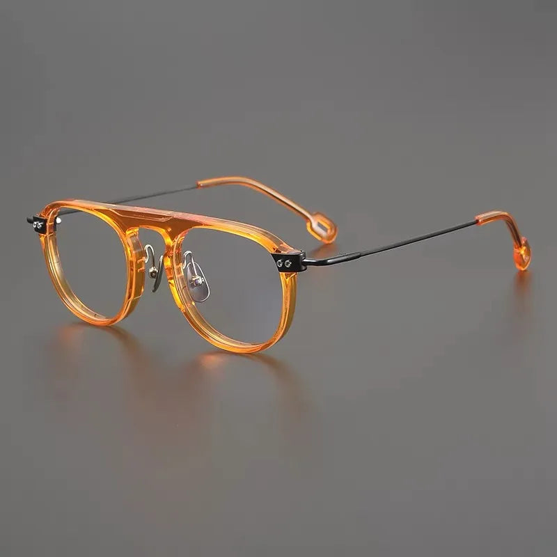 Muzz 008 men's acetate prescription eyeglasses — view 8