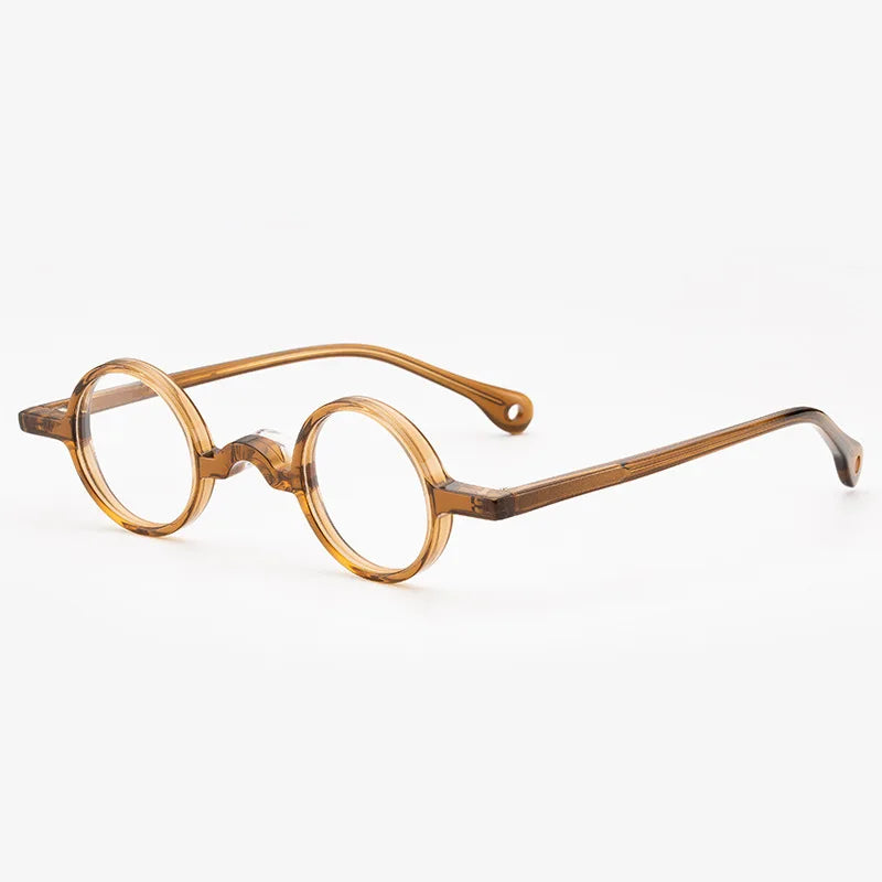 Cubojue Women's Full Rim Round Acetate Reading Glasses 13835