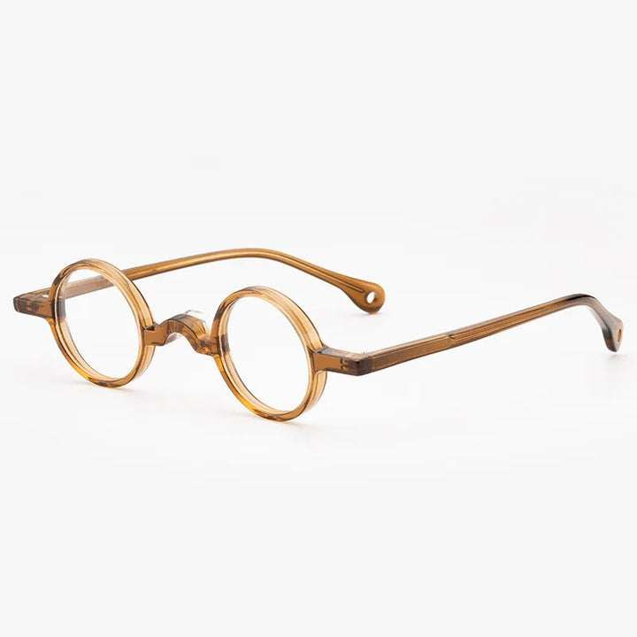 Cubojue Women's Full Rim Round Acetate Reading Glasses 13835