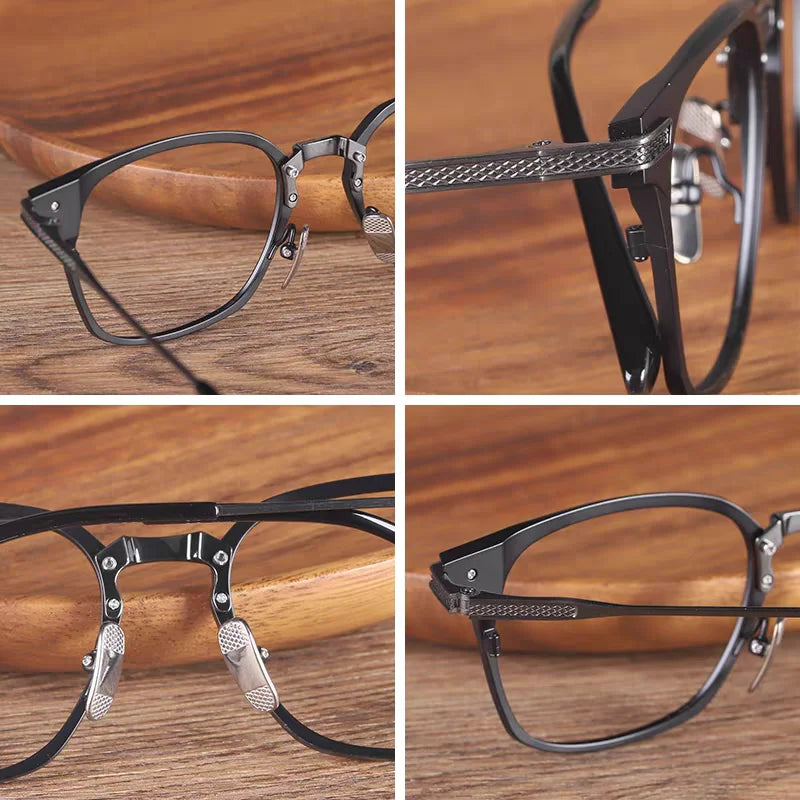 Bobbie Unisex Full Rim Round Titanium Eyeglasses DRX2078