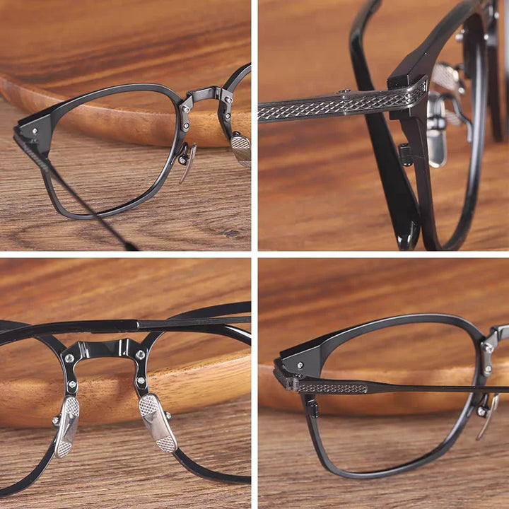 Bobbie Unisex Full Rim Round Titanium Eyeglasses DRX2078