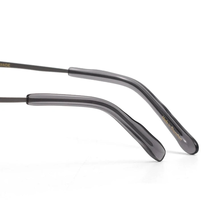 Muzz T7747 unisex oval pure titanium prescription eyeglasses — view 7