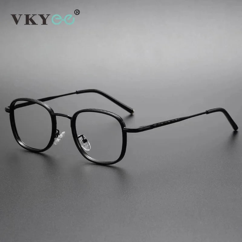 Vicky Unisex Full Rim Square Tr 90 Alloy Reading Glasses 10145