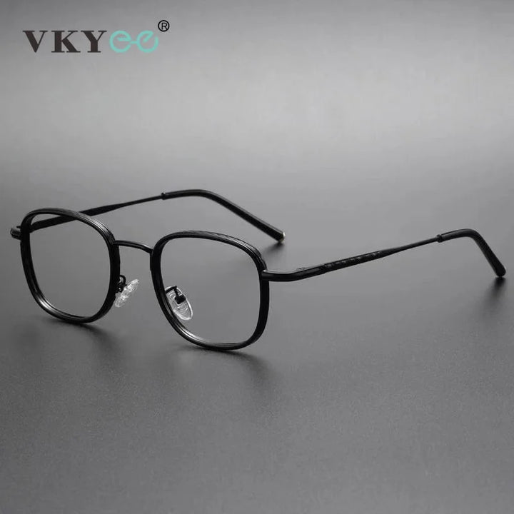 Vicky Unisex Full Rim Square Tr 90 Alloy Reading Glasses 10145